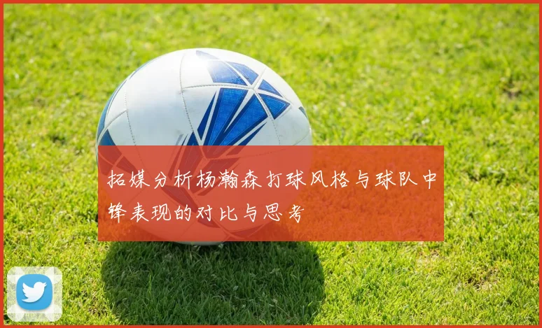 拓媒分析杨瀚森打球风格与球队中锋表现的对比与思考